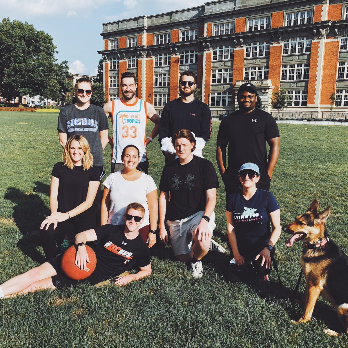 Keep calm and play kickball! Congratulations to our kickball team for one amazing season. See you next year! ☄️