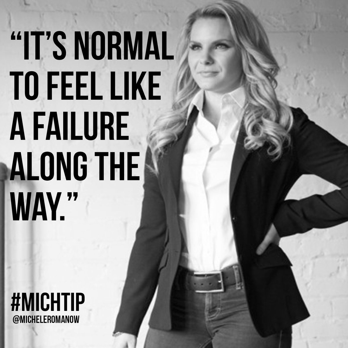 MicheleRomanow's tweet photo. Everyone experiences imposter syndrome. Remember that this is your own opinion of self, often others are looking at you impressed, proud and maybe even intimidated. Change your perspective! #michtip #Entrepreneurship https://t.co/rvhX8ioqA6