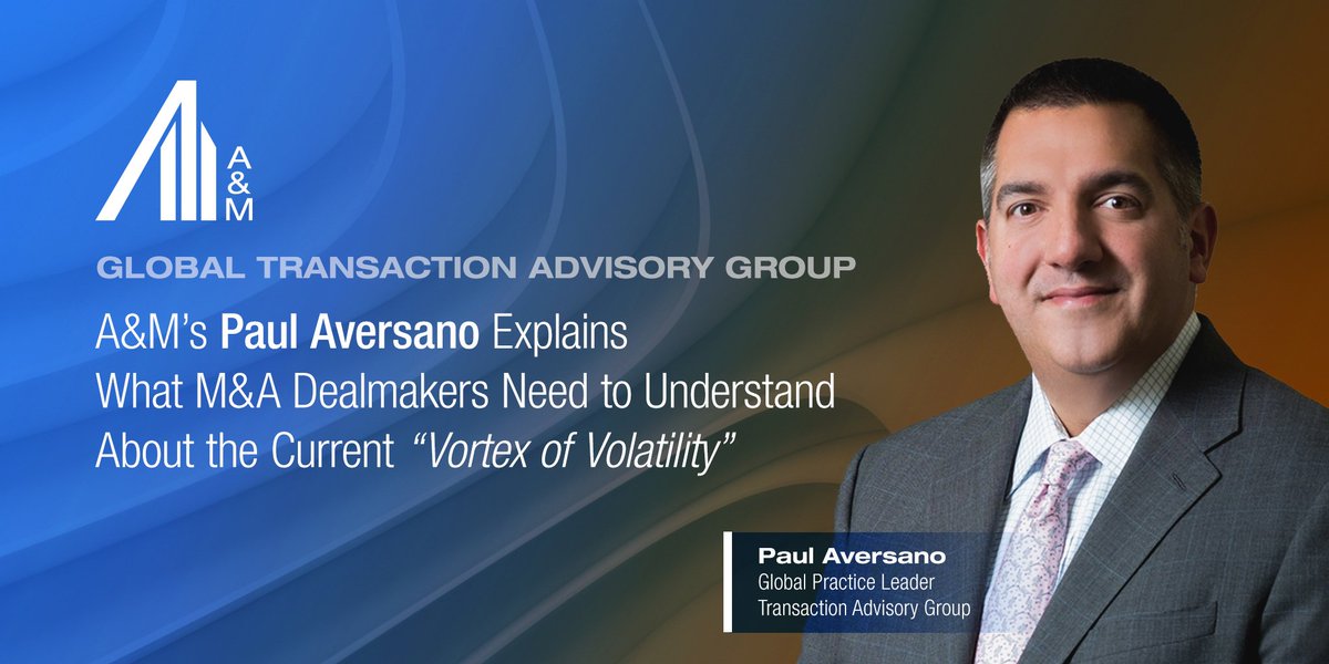 alvarezmarsal's tweet photo. Record valuations in deals, geopolitical and market uncertainties, buy- and sell-side dynamics, and emerging opportunities for private equity firms analyzed by A&M’s 25-year M&A veteran Paul Aversano https://t.co/Cr0QZbm3Sg #AMon #PrivateEquity #MergerAcquisitions https://t.co/etbUzK0xFf