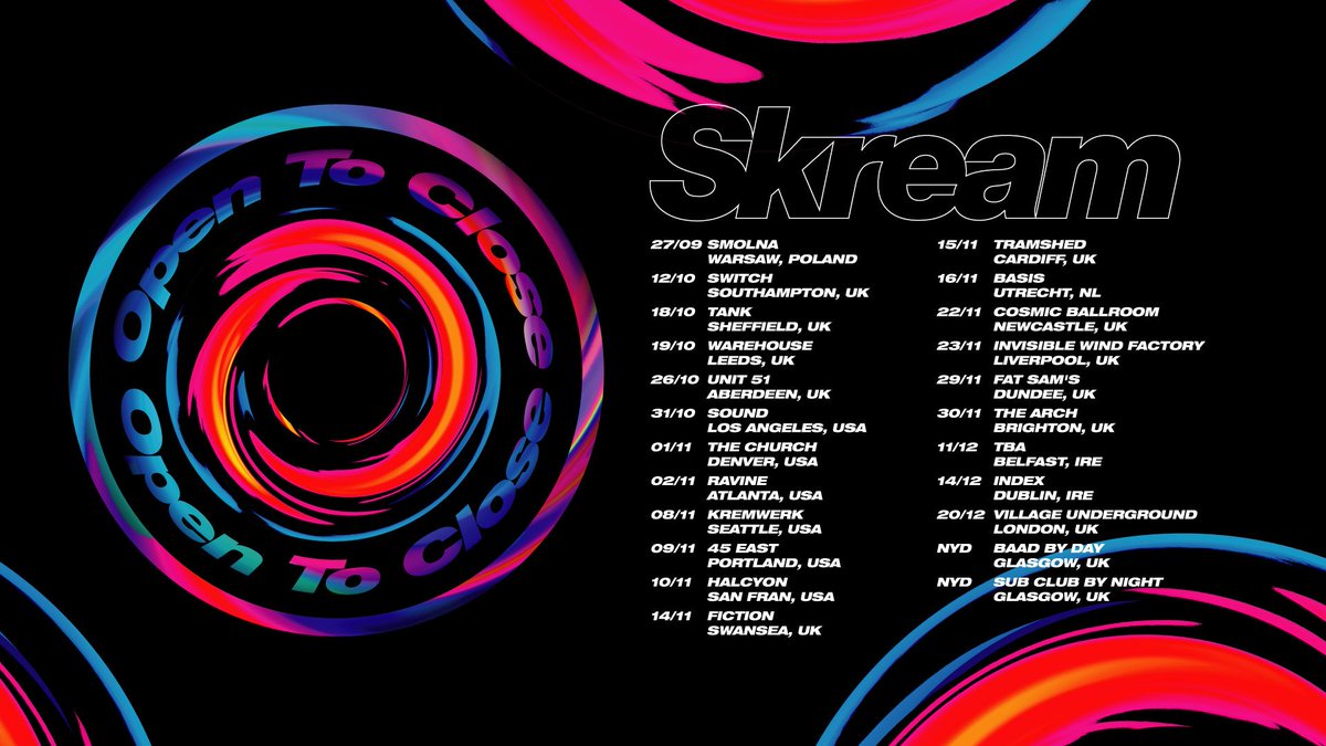 OPEN TO CLOSE 2019

skream.info