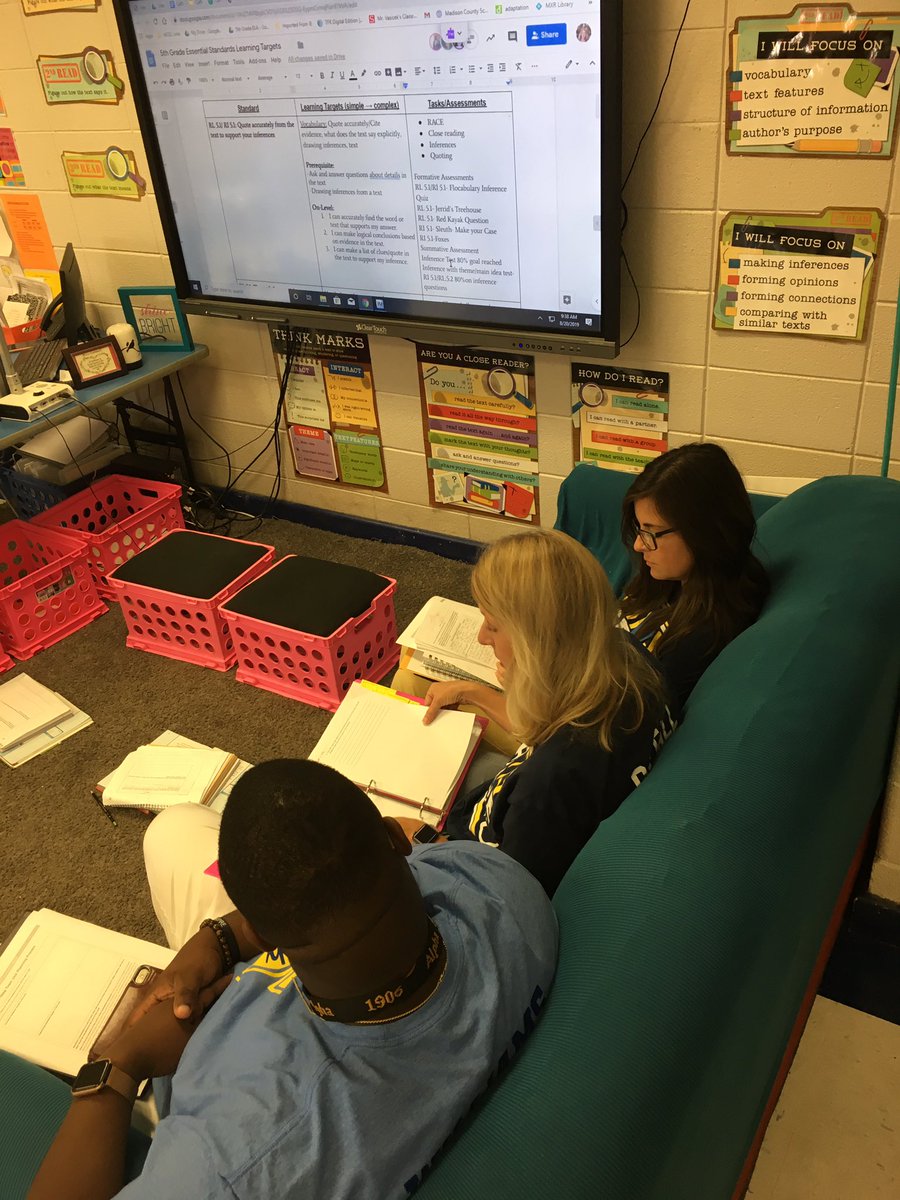 MXRComets's tweet photo. 5th grade Team Time is on π₯ this morning! What an awesome example of working together to #MakeItHappen for students! β€οΈ+π§ =π #PLC #TeamTime #KidsDeserveIt @MadCoSchools #IgniteExcellenceMCSS @ReadwithCaffall @cyates104 @rmwilliamsMXR @Talex_ander @SarahDelashaw https://t.co/DkDLxR8qZL