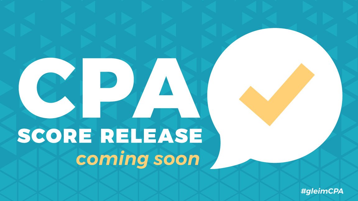 GleimCPAReview's tweet image. Are you waiting on the next round of the Q3 CPA Exam scores? Get details on when scores are released and how to check them. bit.ly/CPA-Exam-Score… #CPAExam #ScoreRelease