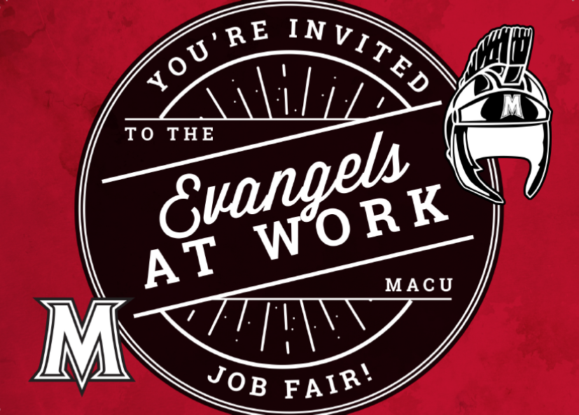MAChristianUniv's tweet photo. Come join Student Success in the student center from 1:00pm - 2:00pm to learn more about jobs around campus! #MACUproud #worklife #collegestudent #jobfair https://t.co/cZqOfwNUKJ