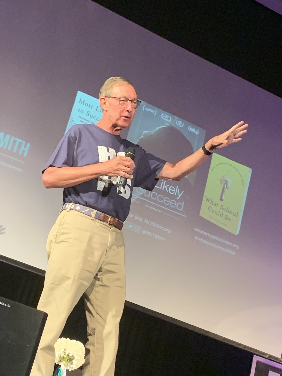 HopewellSchools's tweet photo. @dintersmith is here challenging our teachers and staff to disrupt the norms and routines in and out of the classroom! #hopewellmagic #HCPSconvocation https://t.co/VKCzIiMJle