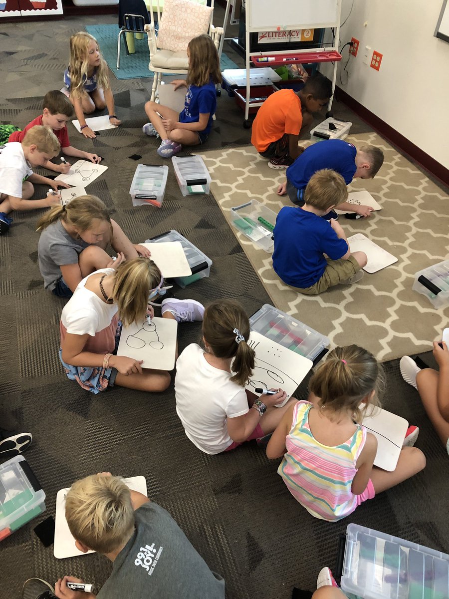 After practicing our math routines all last week, we loved beginning our first official unit in math today! #mathematicians