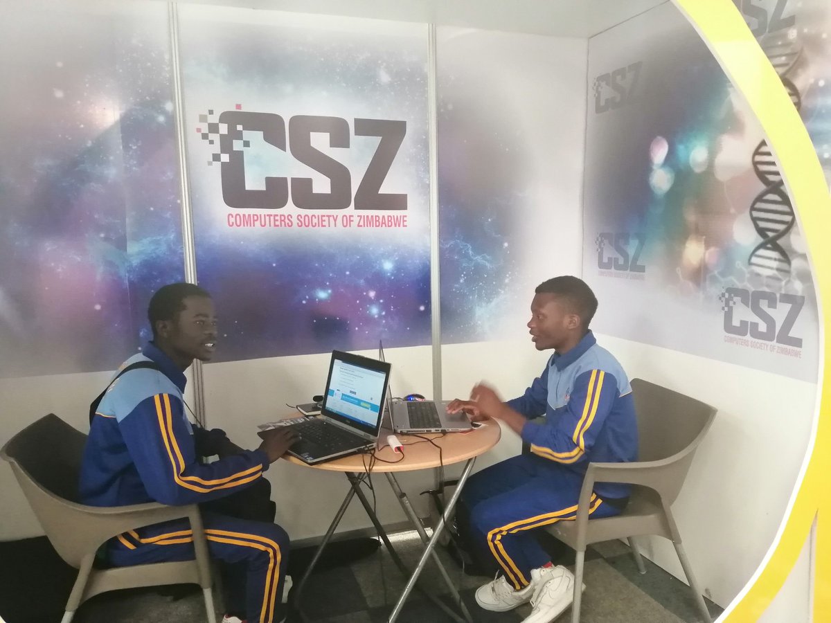 compsocietyzim's tweet photo. "Digital solutions for everyone." Schools remember to visit CSZ stand for more information.
#CSZat45AndBeyond
#ZAS https://t.co/aAFbJ0iYpa