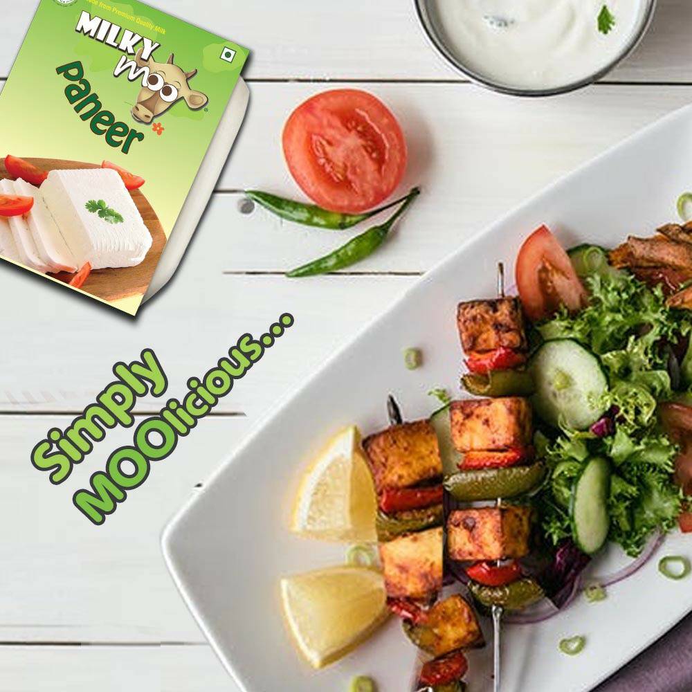 app_dailymoo's tweet photo. You do know, a balanced diet of proteins and greens are essential for a healthy life but do you know that #MilkyMoo #Paneer is a great source of #proteinpower ? #Moolicious https://t.co/u5jVdnKDyD