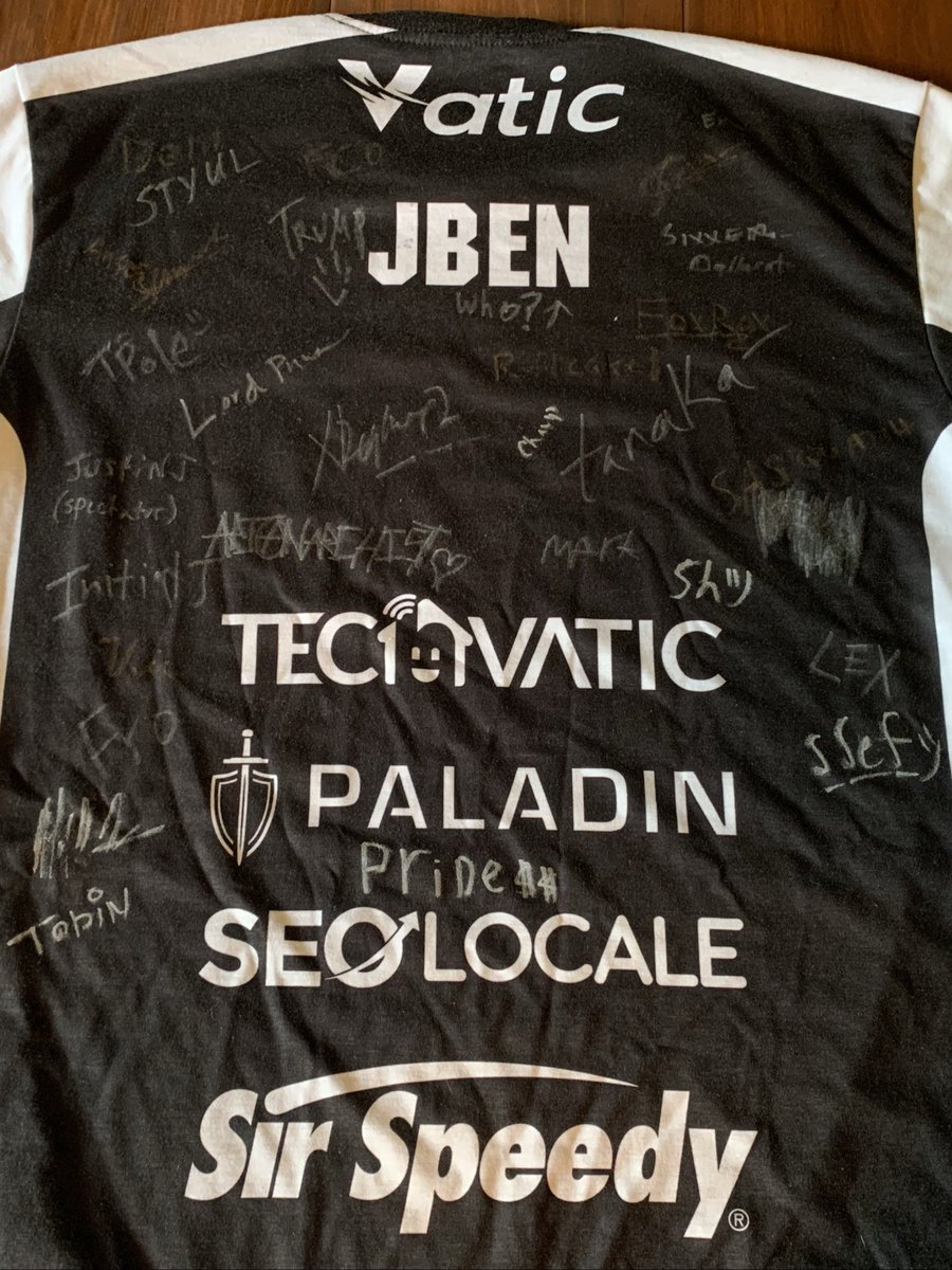 HeyImSerge's tweet photo. We really appreciate @BulkheadInt @Battalion1944 for adding 4K to the prize pool for @fragadelphia!!

@vatic44 will be sending @rekabnoraa a signed jersey to show our thanks :) 

You created an incredible game that brought us all together, and for that, we are forever grateful ❤️ https://t.co/z8XVMWlhDo
