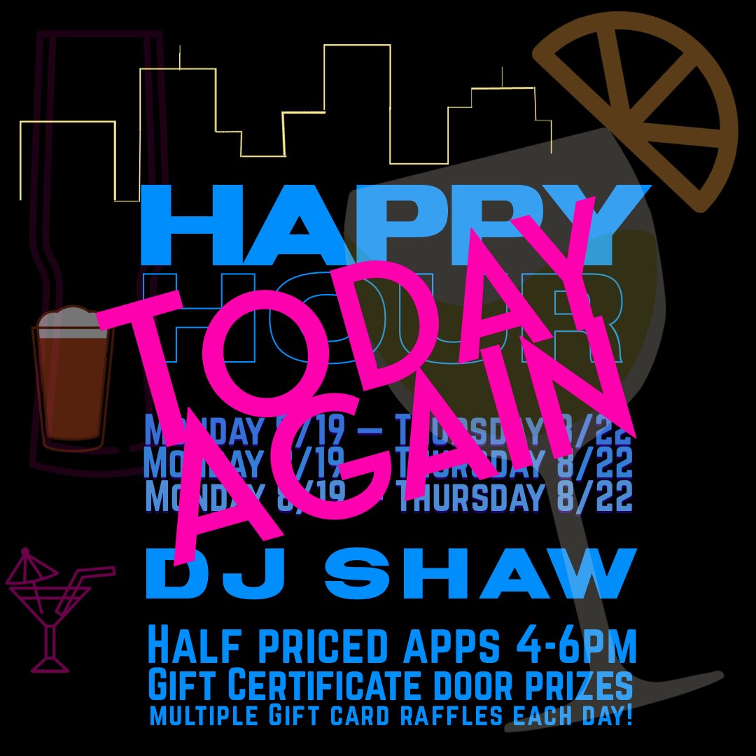 City_Streets's tweet photo. Did get a chance to come by yesterday? We’re doin it again today!!! Come by and say hi 👋#djshaw #halfpriceapps #4to6pm #giftcardgiveaways #summertime https://t.co/FsEjdbeNTy