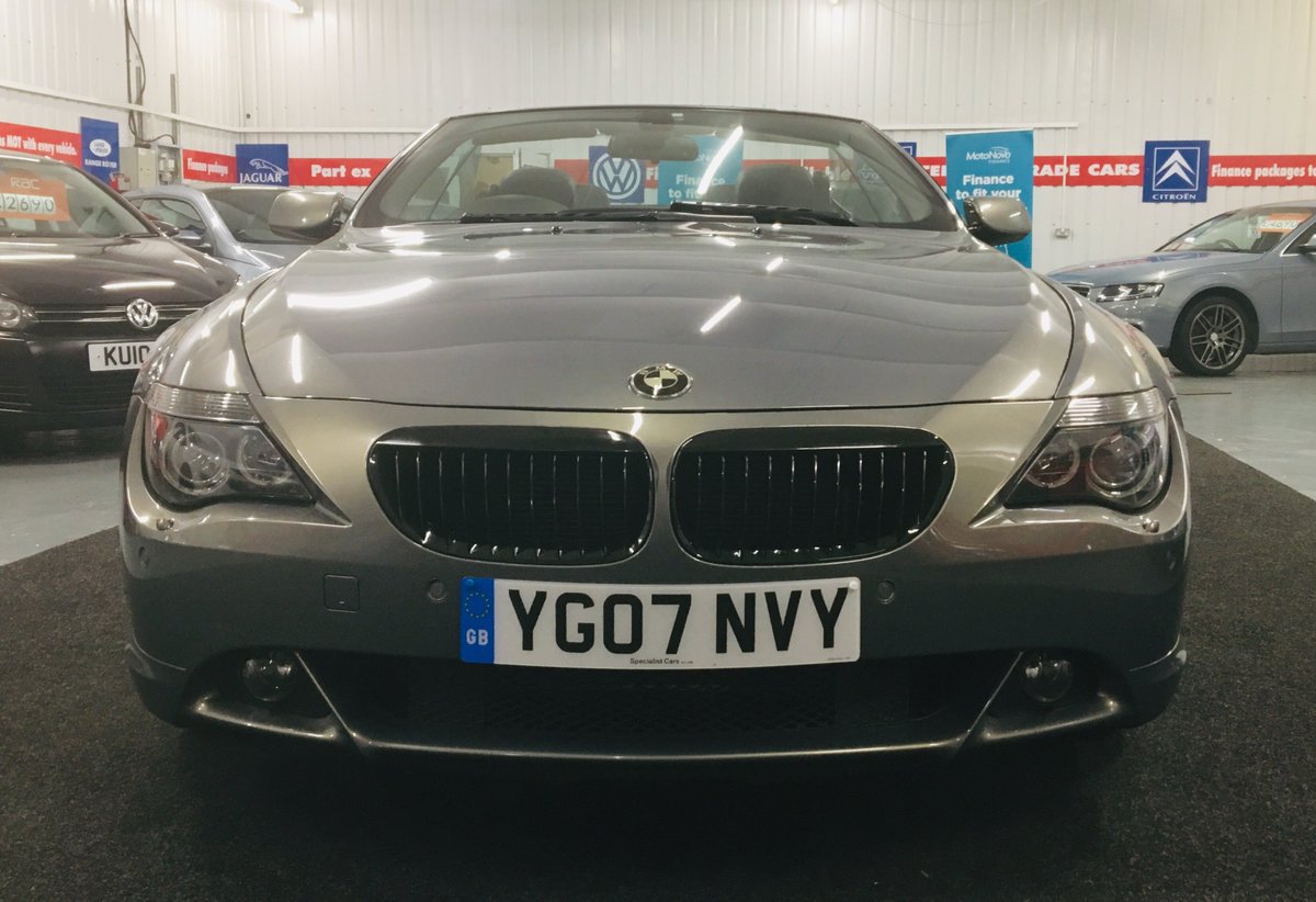 🔹Stunning 4.8 650i Sport ONLY £7990!
🔹83772 miles with 8 main dealer service records 
🔹Sat Nav - Wind Breaker - memory seats 
🔹Sport mode - Start button - Nappa Leather 
🔹Park assist - Cruise - Climate 
🔹Call 01642 873046 for details