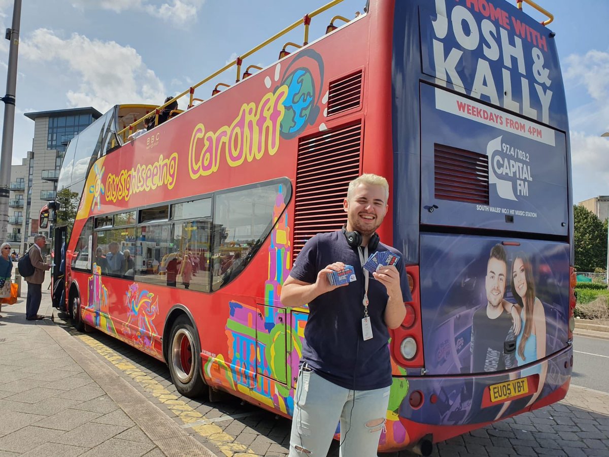 Come and see the Street Stars at <a href="/thebaybeachcdf/">Capital FM Cardiff Bay Beach</a>! We’re dishing out your discount on <a href="/CardiffOpenTop/">Cardiff Open Top Tours</a> Bus Tours!💃🏻☀️