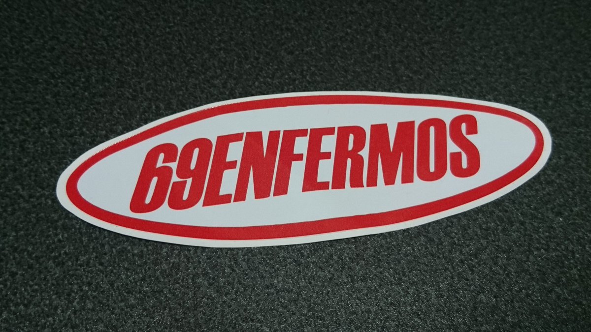 NEUTRAL_BASS's tweet photo. ノグがステッカーくれたヽ(´∀`)ノ
#69ENFERMOS https://t.co/2vTrzDYlSi