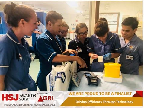 UHSDigital's tweet photo. 'Industry awards are an important part of what we do, especially for UHS as an Exemplar organization. There is a great deal of innovation in the NHS this needs to be celebrated &amp; replicated' @AdeByrne

V proud of the Sample 360 nomination for the 2019 #HSJawards @HSJ_Awards @NHSX https://t.co/NTqDhNI1WF