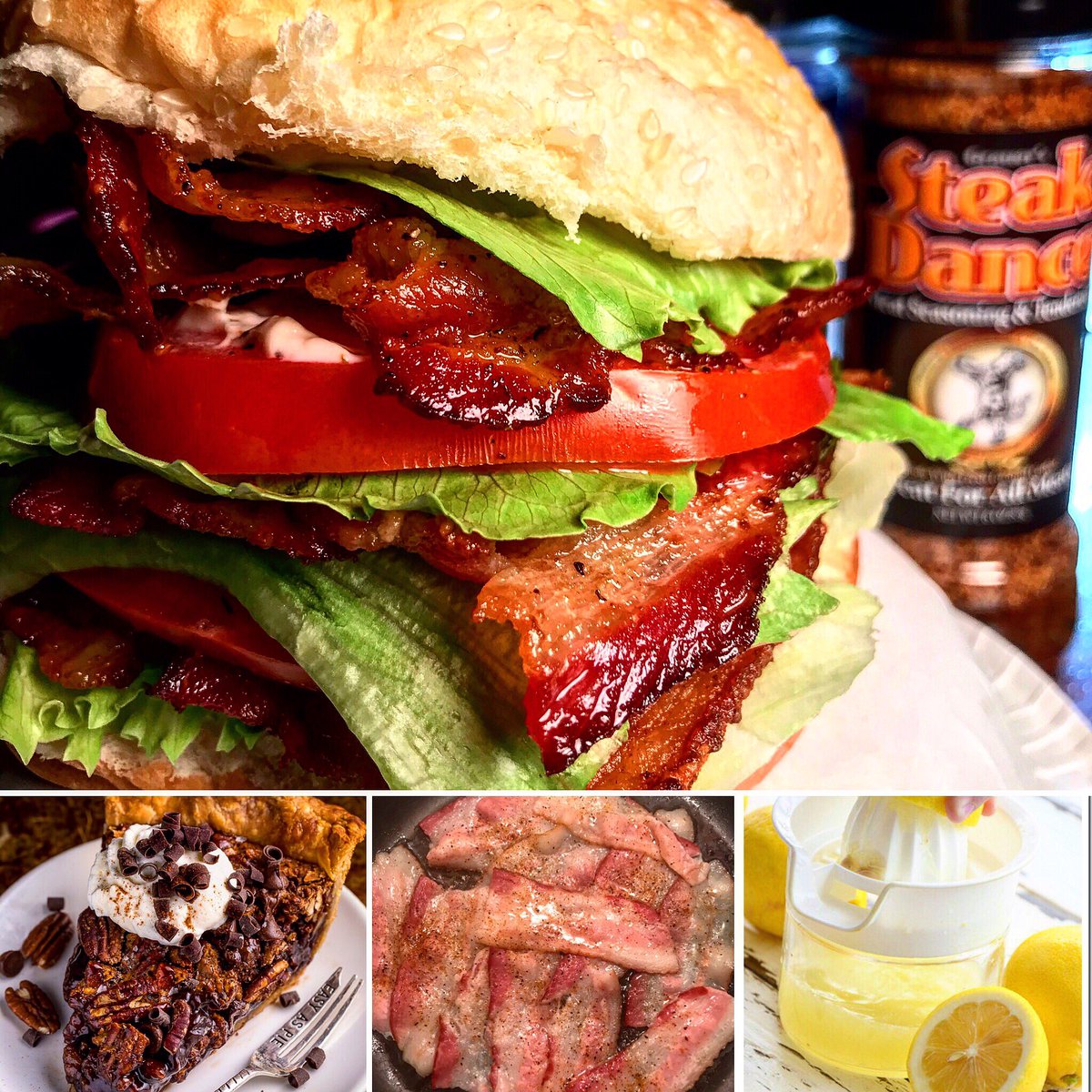 Lots going on today, it’s national bacon lovers, chocolate pecan pie and lemonade day. Hope you have a fantastic Tuesday! #ChocolatePecanPie #Lemonade #Bacon #Breakfast #Coffee #SteakDance #Grill #Bake #Broil #Season #SteakDanceFamily https://t.co/k3IsET1cUW