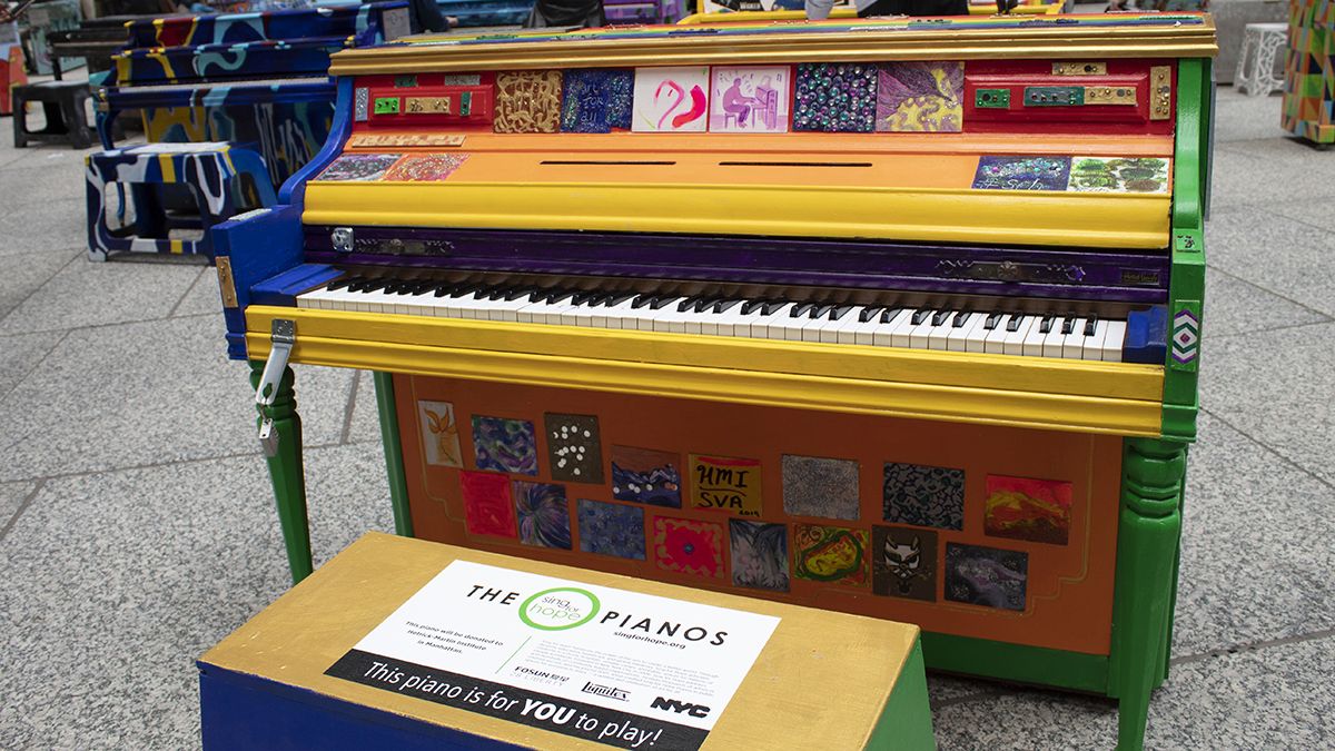SVAContinued's tweet photo. SVA Continuing Education proudly supported LGBTQ youth to produce this colorful piano and community. 🎶 https://t.co/3g9s0qM8Fm #SVACEfaculty #SVAContinuEd #ArtandActivism #ArtforAll #SingforHope https://t.co/doddkNeFJJ