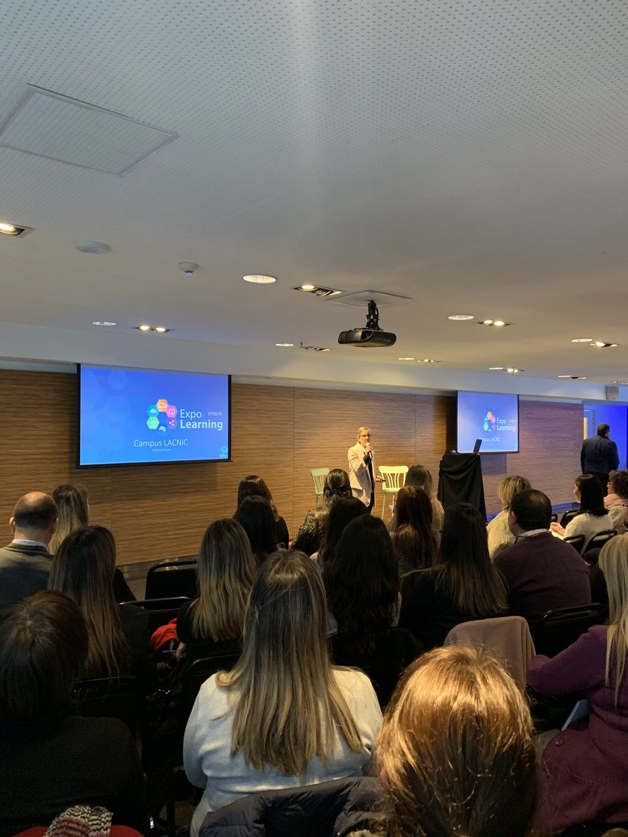 ExpoLearningUY's tweet photo. ¡Ya comenzó la Expo Learning 2019! https://t.co/TW8tJzK6fb