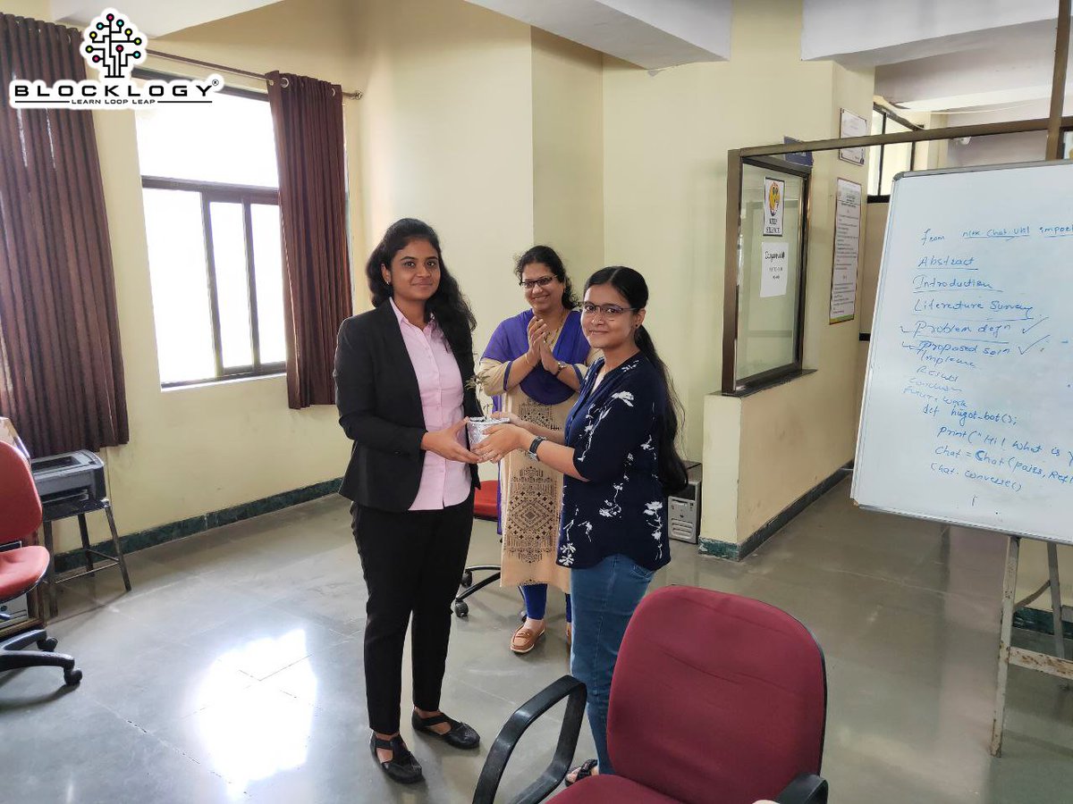 kmpards's tweet image. Team @blocklogy successfully conducted 2 Days Boot Camp on NLP under Artificial Intelligence for the students and Faculties of Computer Science Department of Saraswati College of Engineering, Kharghar

Visit: kmpards.com

Learn Course: blocklogy.org/ai.html