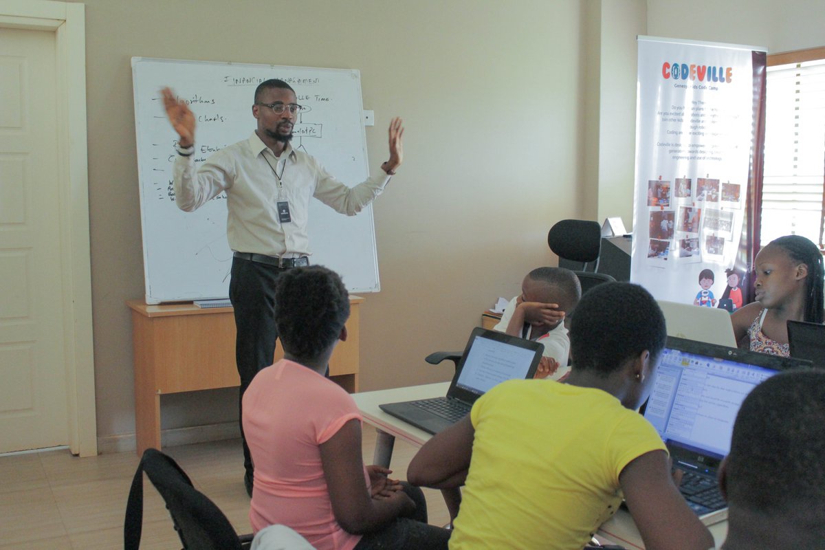 genesystechhub's tweet image. A wise man once said, &quot;It is never too early to learn Financial Management.&quot; That wise man was @omelichuka!

Today the wise Chuka, our CFO, continued his &quot;Financial Management for Kids&quot; series with our wonderful #codeville children.

#weAreGenesys #Codeville