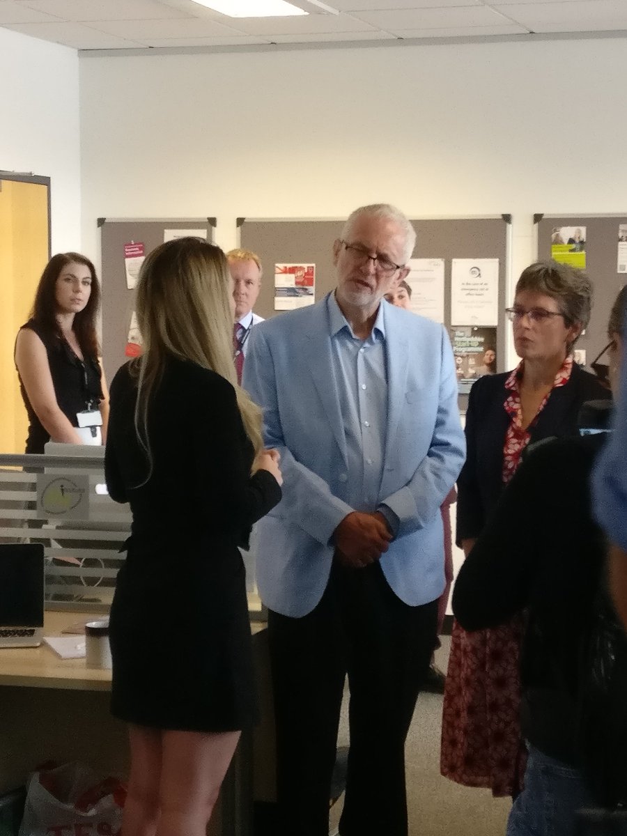 valeriocestrone's tweet photo. An interesting day at the @btcstevenage with #JeremyCorbyn. He spent time with us talking about small business issues and the next moves to tackle challenges and opportunities to come... #business #politics #startup https://t.co/GpgGL8MZMd