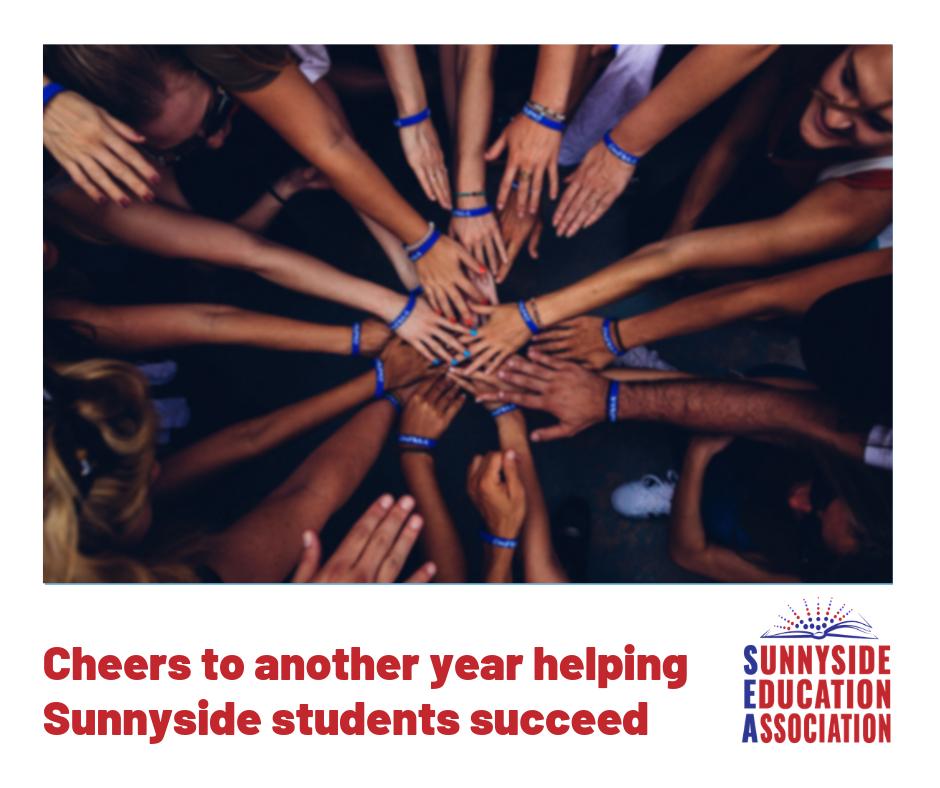 SunnysideEA's tweet photo. Hope you're recharged &amp; fired up for a new school year. We have a lot planned to protect public education in Sunnyside this year!

P.S. Meetings are every 4th Wednesday of the month from 4-5:30 p.m. at Los Ranchitos Elementary. Mark your calendar for this month's on the 28th. https://t.co/bszDZtMX8h