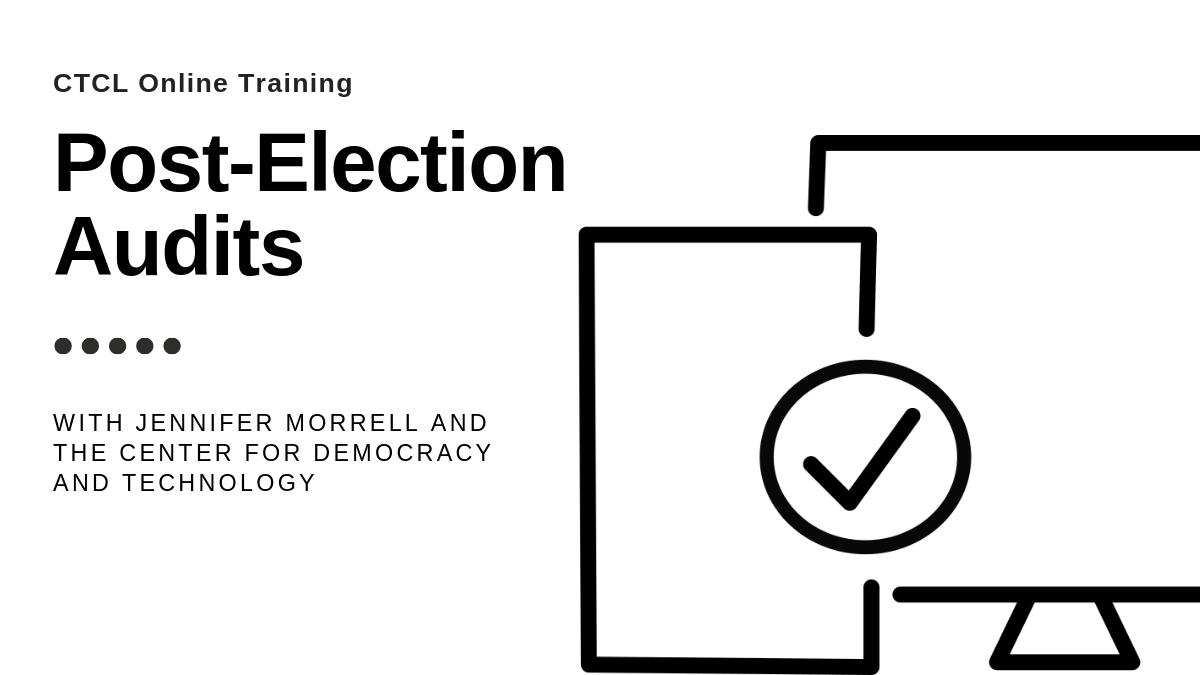 TheElectionBuzz's tweet photo. Only TWO DAYS before the Post-Election Audits series with our brilliant co-instructors @votinggeek and @CenDemTech. Whether you conduct traditional audits, #RLAs, or none at all, you'll leave with practical, clear next steps. https://t.co/qYZyUYH96L #ElectionPrep19 https://t.co/NT8YaMTZig