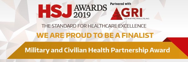 We're very proud to announce that WWL's Veteran Awareness Initiative has been named as a finalist in the Military and Civilian Health Partnership Award category for the 2019 <a href="/HSJ_Awards/">HSJ Awards</a> Well done to everyone involved! #HSJawards