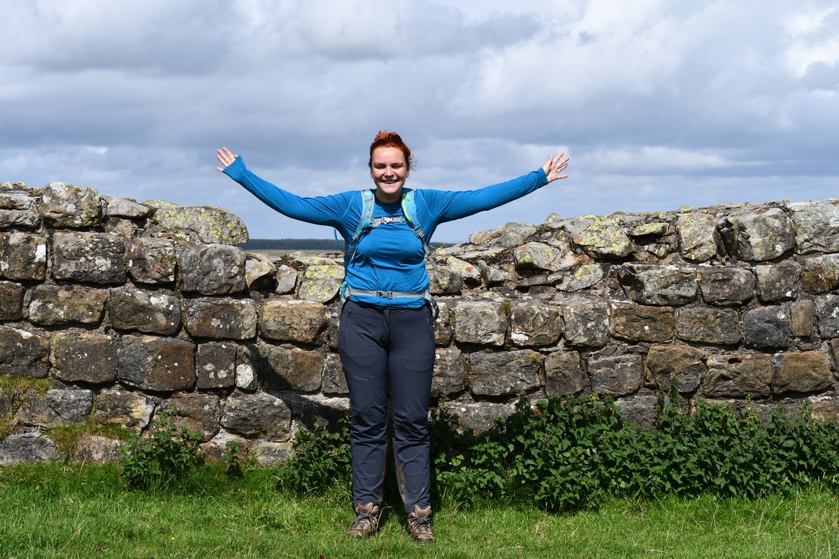 DavidINewman's tweet photo. Great few days walking, laughing and getting rained on with my daughter Chloe along #HadriansWall https://t.co/da5NMcE8Gi