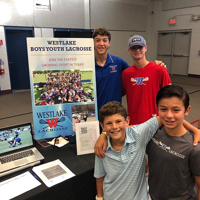 ChapsLax's tweet photo. 2020s hanging with the 2028s! Come say hi at our WYBL booth all over Eanes ISD elementary and middle schools. #westlakelax #chapslax https://t.co/CEvBVoZJET https://t.co/qmskopmlDp
