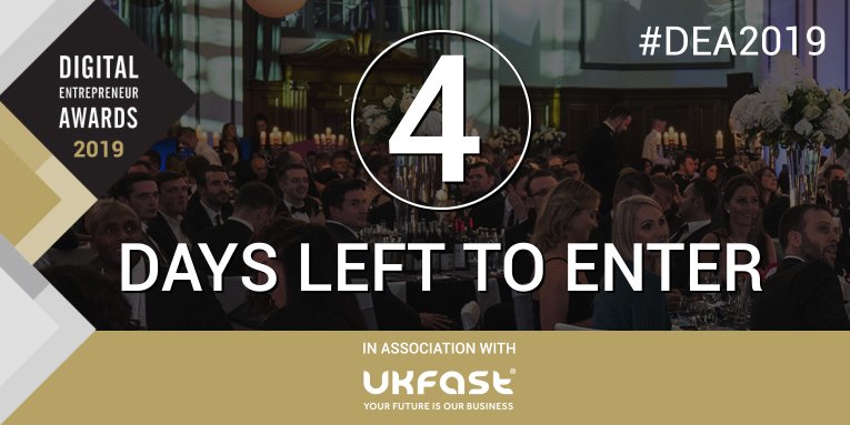 ⏰With only 4 days left to enter the #DEA2019 it's time to consider the talent within your team.

Is there a creative producing outstanding work without recognition? Someone who works to brief and makes your company stand out every time? 

ENTER TODAY: buff.ly/2wV5tly