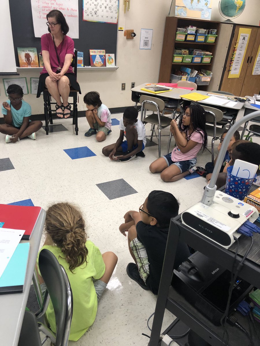 DurantEagles's tweet photo. Students and Mrs. Shaw wrapping up their @PosProject lesson this morning using a Circle! Way to go EAGLES! #otherpeoplematter #Strive4SuccessDRES https://t.co/B9mElfsWRr