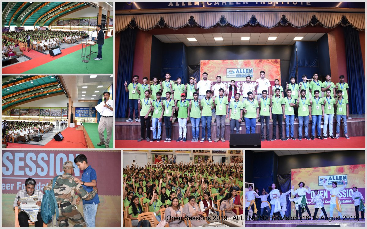 ALLENkota's tweet photo. #ALLENPNCF Division Kota organized an #Open_Session for the students of classes 6th to 10th.
Session witnessed breathtaking performances by students & felicitation of topper students with SARASWATI SILVER MEDALS for their brilliant academic performance. #KotaCoaching #ALLENKota https://t.co/1BRj5U2X25