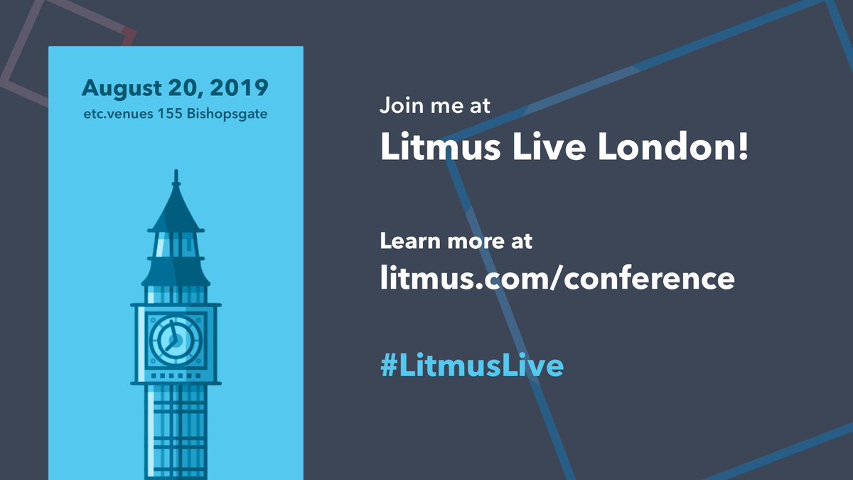 Paul_Airy's tweet photo. My session, “Accessibility by Design: Creating an Accessible Email Design System”, is about to start on the Design/Development track! Tweet along using my handle @Paul_Airy, and the #LitmusLive hashtag! @litmusapp #a11y #EmailMarketing #EmailDesign #EmailDevelopment #EmailGeeks https://t.co/2a8xzY9cej