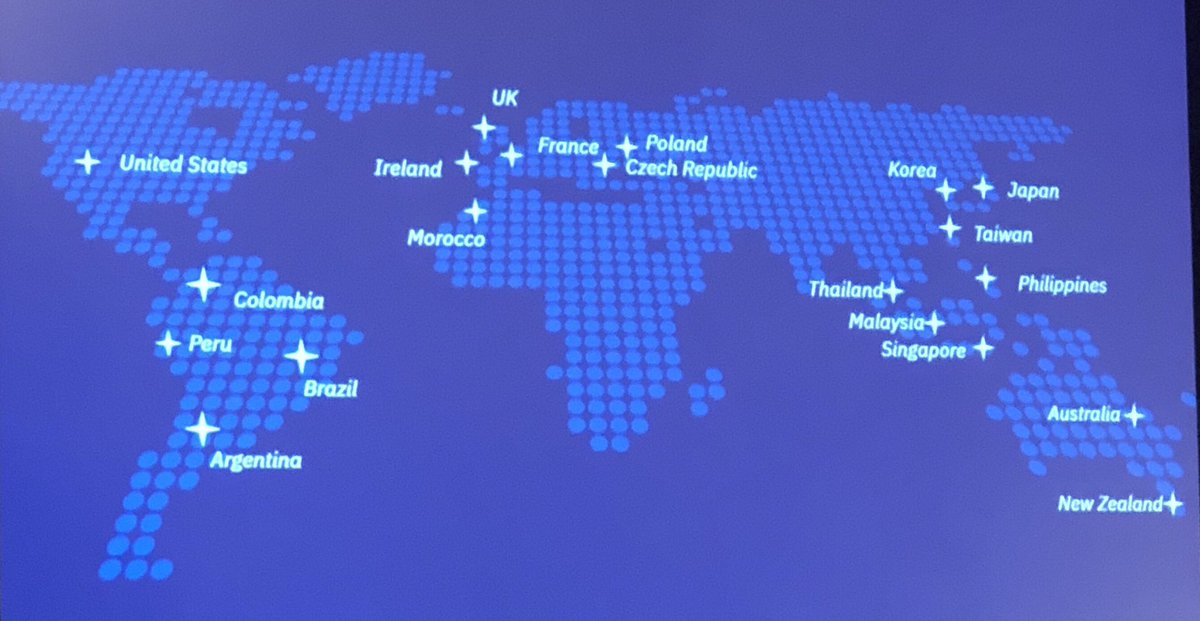 jmorenoOSU's tweet photo. Kicking off #PlanetPTECH19 by recognizing 20 participating countries in attendance! #weareptech https://t.co/176Cae3ieD