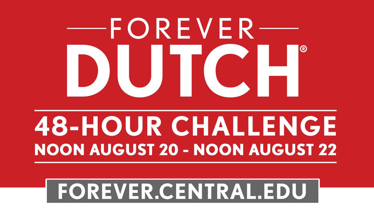 CentralCollege's tweet photo. Help us complete our game-changing athletics facilities! Starting at noon today you can make a gift to support the Forever Dutch® 48-Hour Challenge. #ForeverDutch

https://t.co/D4Ll70kmqt https://t.co/4qmuU12FLC