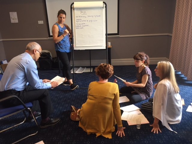 GoMADThinking's tweet photo. Working with the Bradford District Care (@BDCFT) Master Coaches today, building skills, reflecting on learning and moving forward...

#makeadifference #ThinkOn #Coaching https://t.co/IZoxnyJQWA
