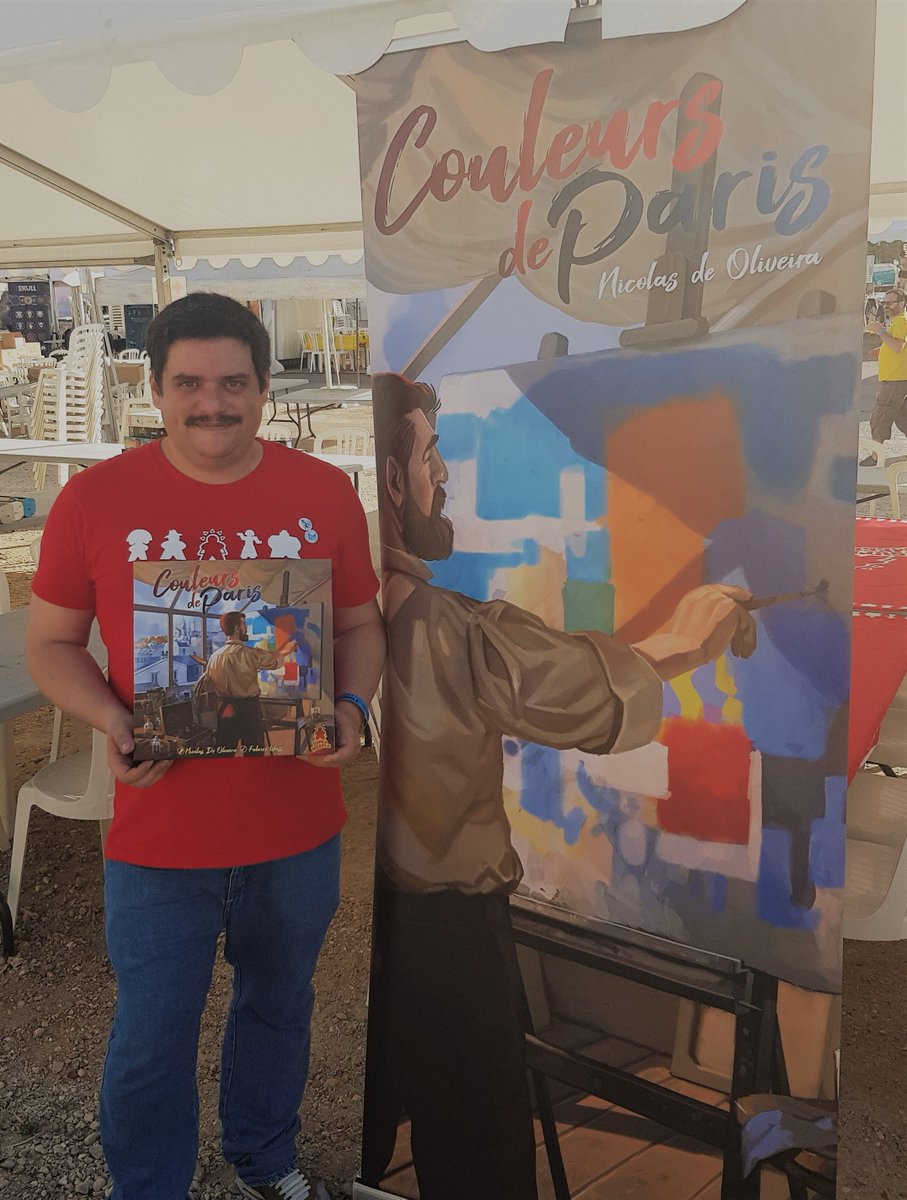 fijcannes's tweet photo. Couleurs de Paris, le jeu de Nicolas de Oliveira qui fait le buzz depuis quelques mois, vient d’arriver en magasin! 🤩 Nous sommes très heureux d’avoir contribué à son édition à travers notre premier Protolab #FIJ2017. Après 2ans d’une belle collaboration le jeu est fin prêt! 🎲 https://t.co/6qBloAcrsH
