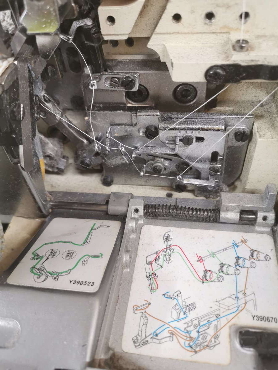 jayssmrs's tweet image. How much better is that?

Less down time, better finish, easier to thread

Happy days

#Overlocking #Overlocker #Yamato #Sewing #Production