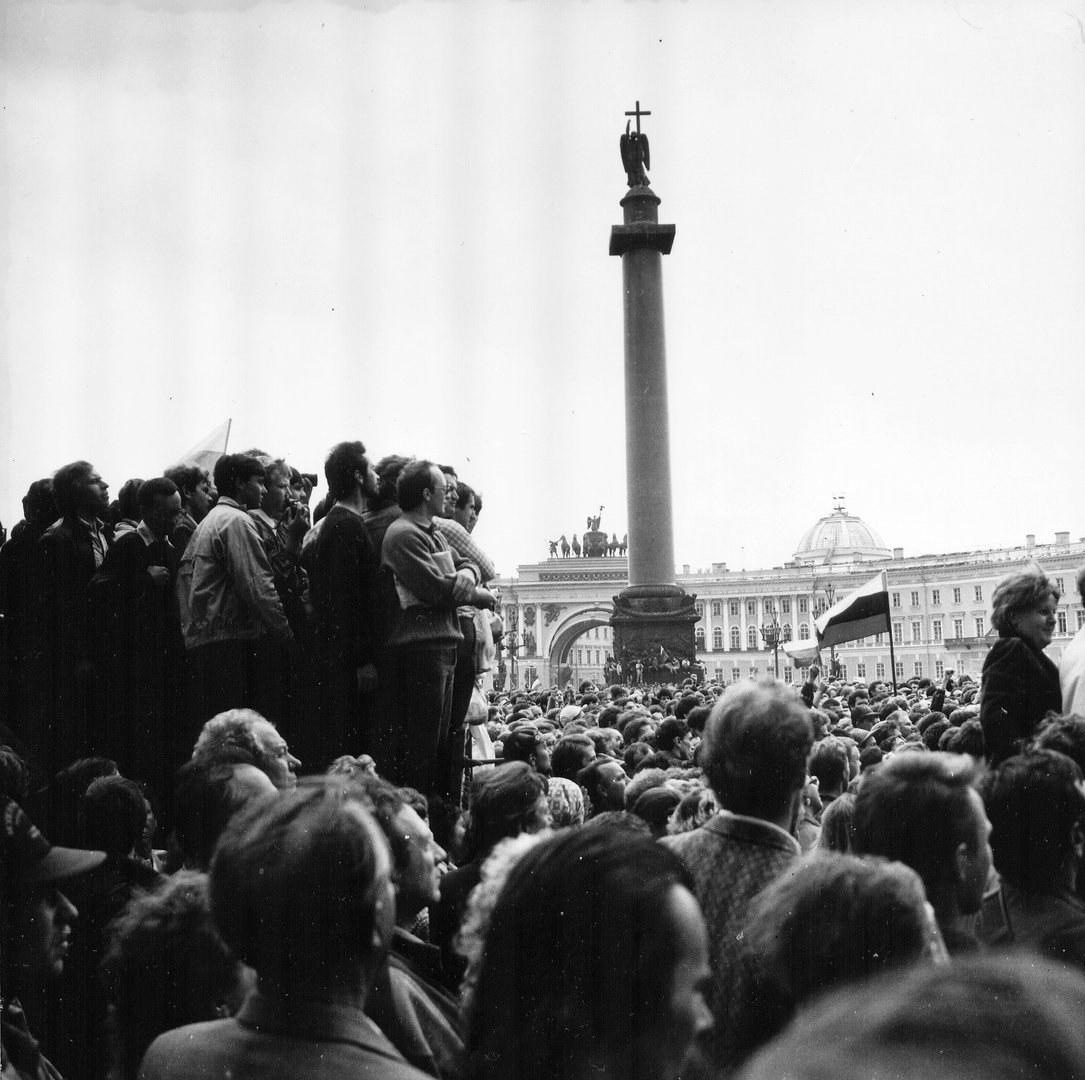 Путч в августе 1991 Ленинград