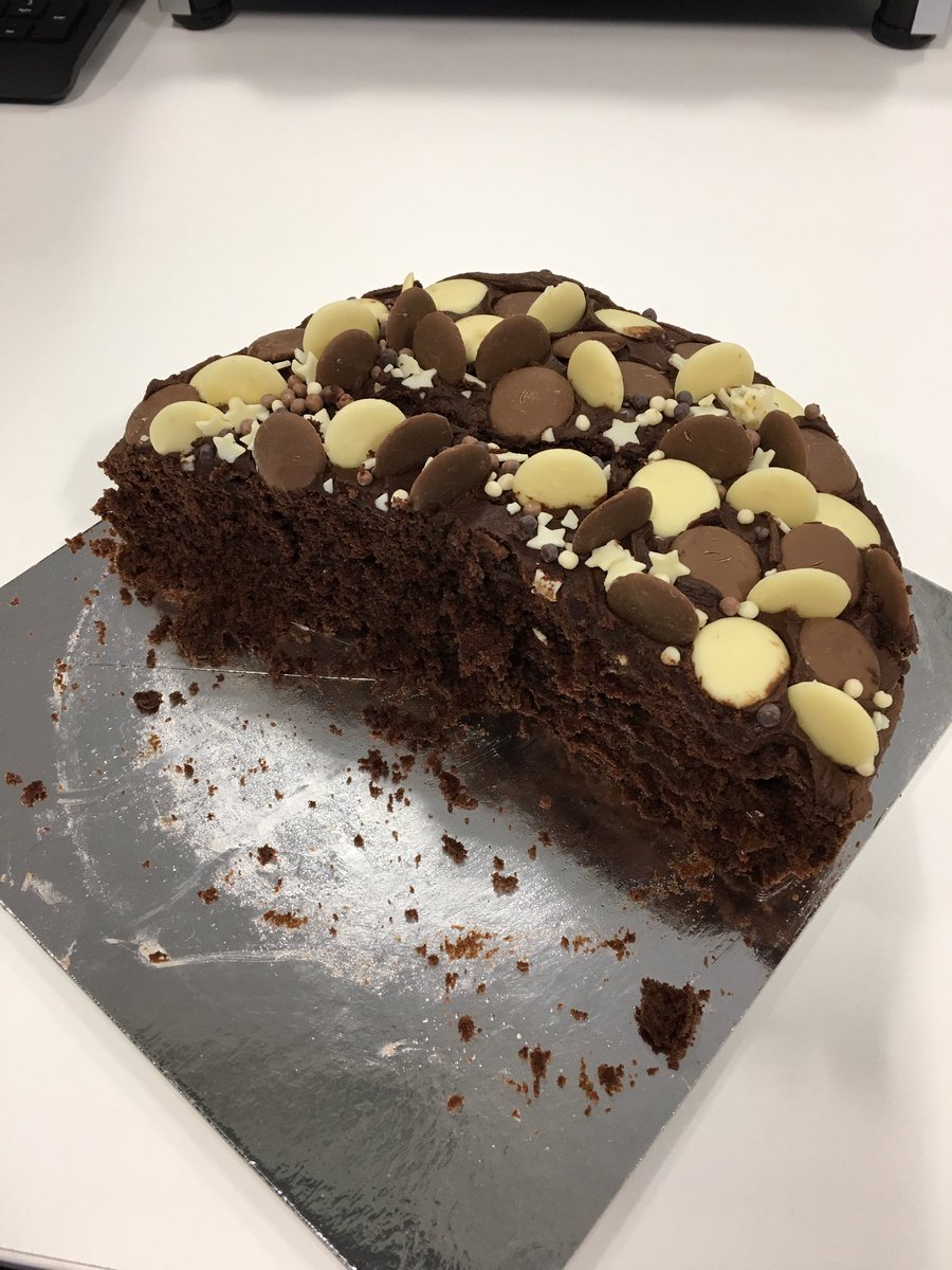 Mysoft_ltd's tweet photo. #Cakes a-plenty in the Mysoft office today! Sean is celebrating his first anniversary at Mysoft and Chirag is celebrating his birthday π₯³#MysoftTeam https://t.co/YXfgxwM2lh