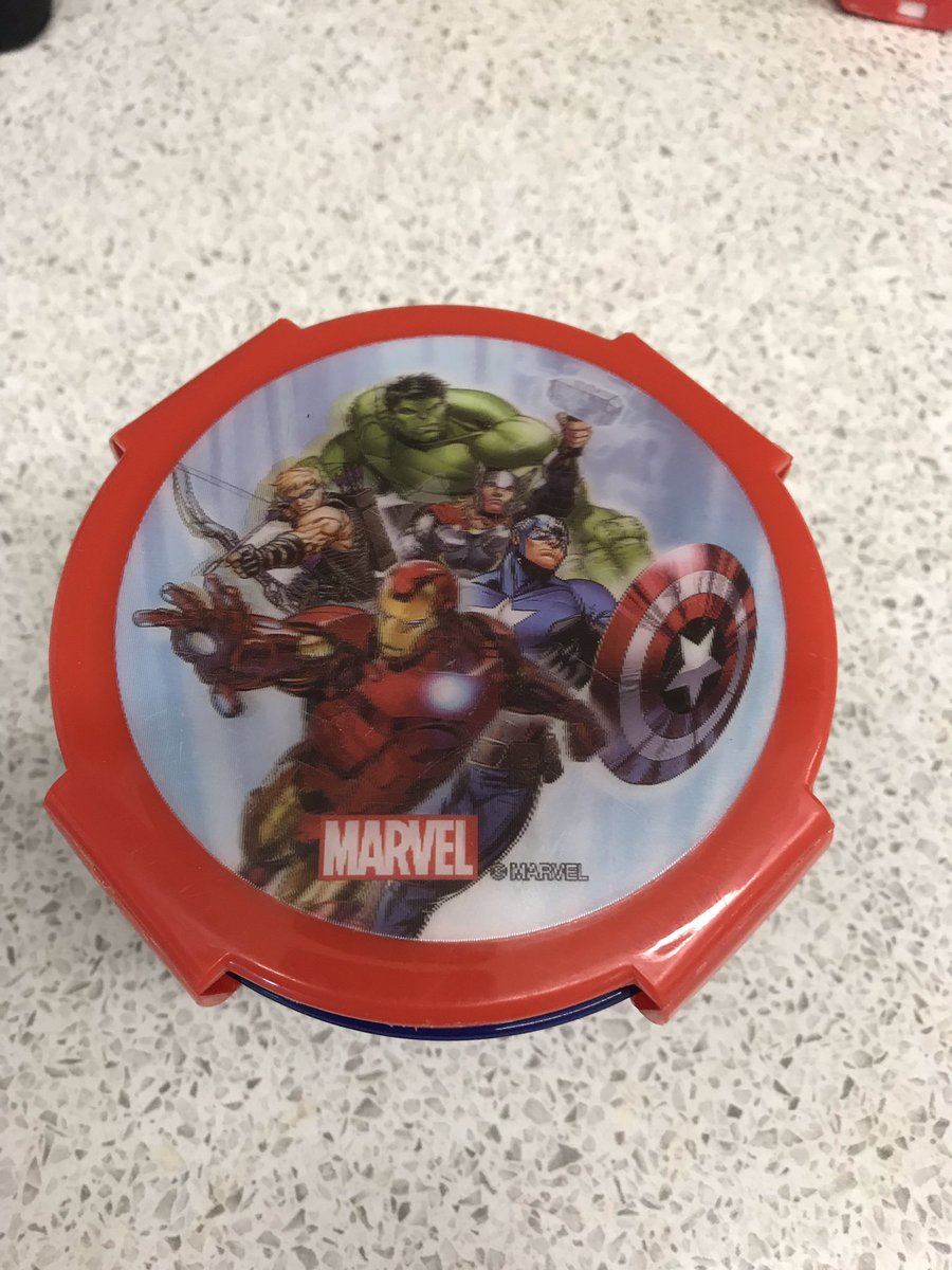 Winning at life on the Tupperware front today <a href="/Marvel/">Marvel Entertainment</a>