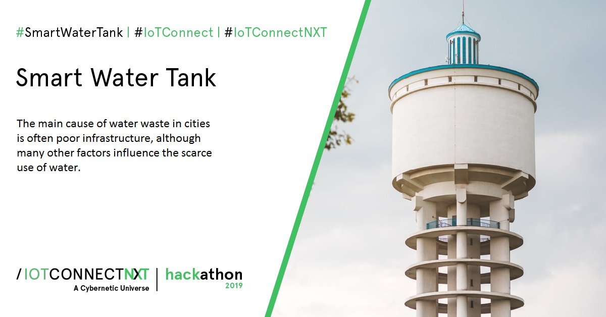 vsjariwala9's tweet photo. The waste of water in the cities is a big problem. #IoTConnectNXT #IoTConnect #Avnet #SmartWaterTank #safewater #watercrisis #iotforall #everydropcounts https://t.co/JOa3h1e0G6