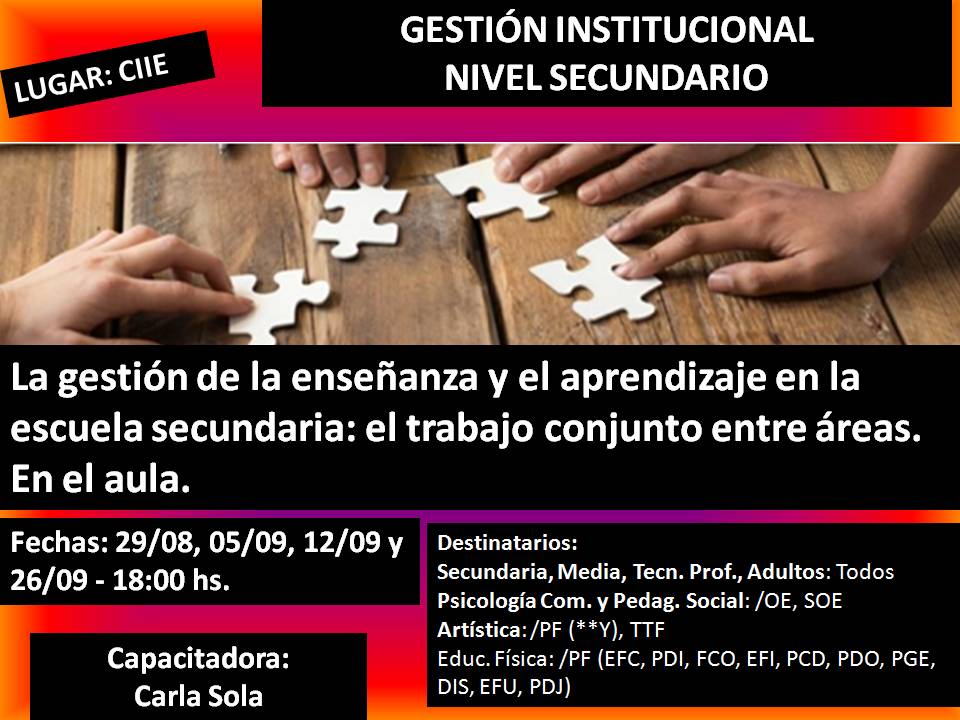 ciiebelgrano's tweet photo. Inscripción a partir del 22 de agosto. @equipocoordciie  @BaheDfc  @carlitasola https://t.co/GOUC8yQcxF