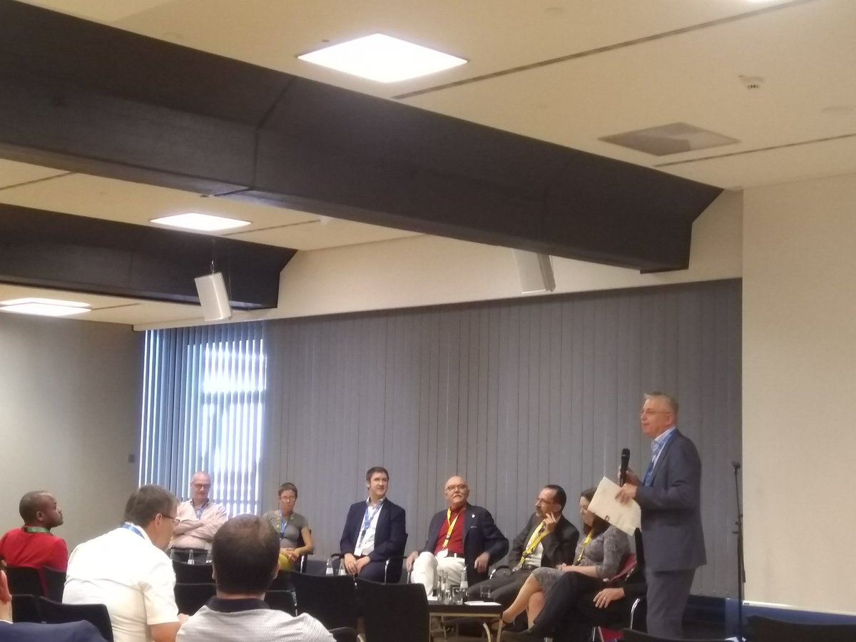 jkowalska's tweet photo. Prof. Walter Leitner #mpicec @RWTH is welcoming the attendees of the "Future of Scientific Publishing" workshop at #EuropaCat2019 @HelvChimActa @CatalysisSciTec @ChemCatChem #JournalofCatalysis #CatalysisToday @ACSCatalysis #catalysis #manuscript #preprints #article #openaccess https://t.co/Myvm1Yjf8c