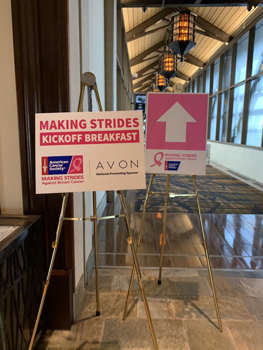 GerronJordan's tweet photo. At @LAubergeBR this morning helping @acsbatonrouge kick off this year’s @MakingStrides campaign in the fight against breast cancer #IgniteUs #UniteUs https://t.co/oMSoMs8xXt