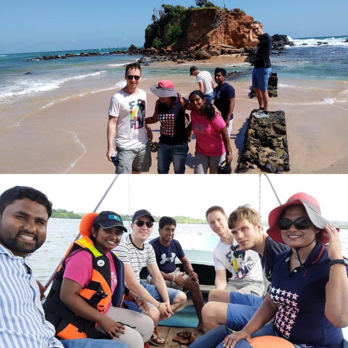 DataQuint's tweet photo. Een aantal weken geleden zijn een aantal collega’s afgereisd naar Sri Lanka om kennis te maken met onze collega’s daar. Hier hebben wij namelijk ook een team van ontwikkelaars zitten. In het kader van teambuilding heeft het team kennis gemaakt en het land ontdekt! #teambuilding https://t.co/StqXSa0DQ3