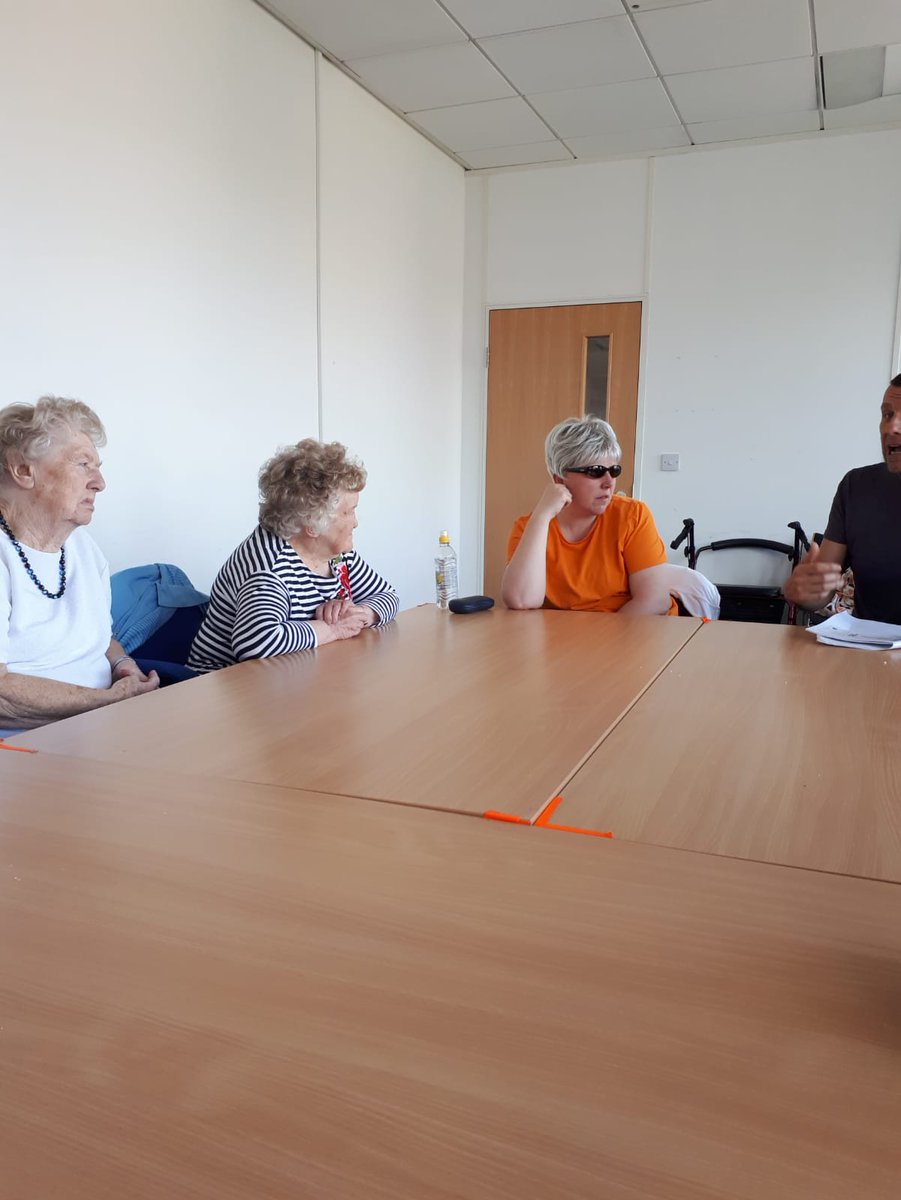 BIDLeeds's tweet photo. Another talk from our friends at @LeedsSAB (who are not gardeners🤣) . Our ladies group found it very helpful and informative. Thank you for your time. We look forward to working closely with you in the future. #LeedsSAB #LHSLS #Leeds #Safeguarding #awareness https://t.co/Y0u1aHhytp