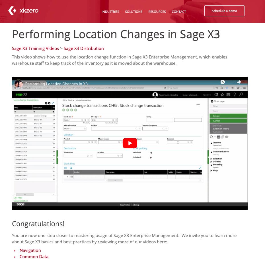 FREE TRAINING VIDEO: Warehouse location change function in Sage X3. #inventorytracking #sagex3
bit.ly/warehouse-loca…