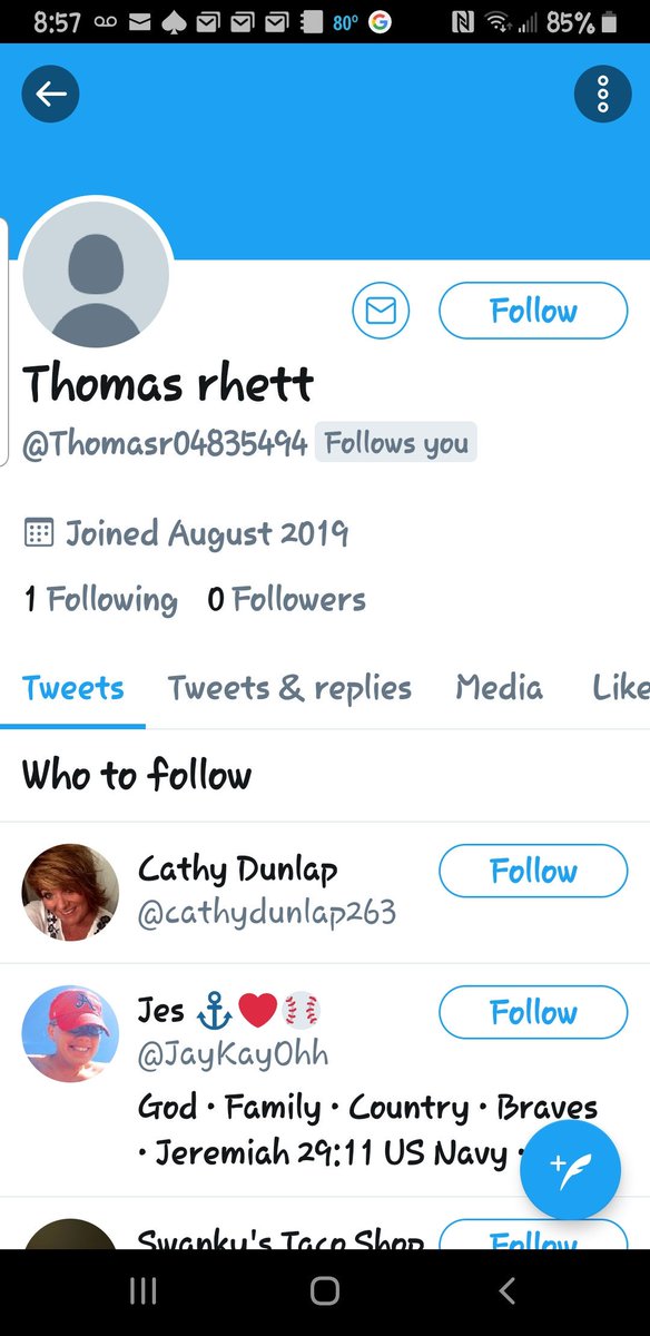 GrayK06's tweet image. Too bad it's not the real @ThomasRhett 🥺🥺 Don't worry,  it's already reported.