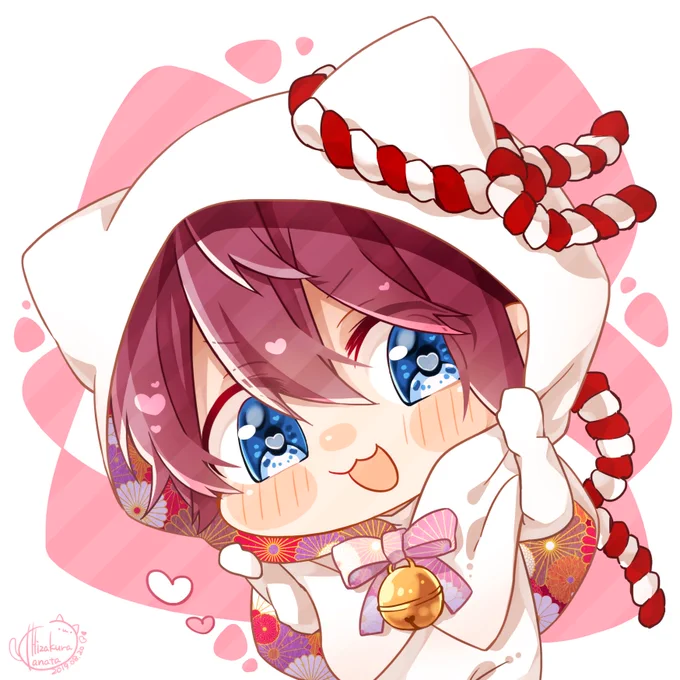 ばかかわいいじゃんね!!!✨

友人がさとみくんのぬいちゃんに被せてた、ねこさんの和ケープが可愛かったので…参考に描いてみました?

#すとぷりギャラリー
#さとみくん
#空汰のいらすと毎日投稿 