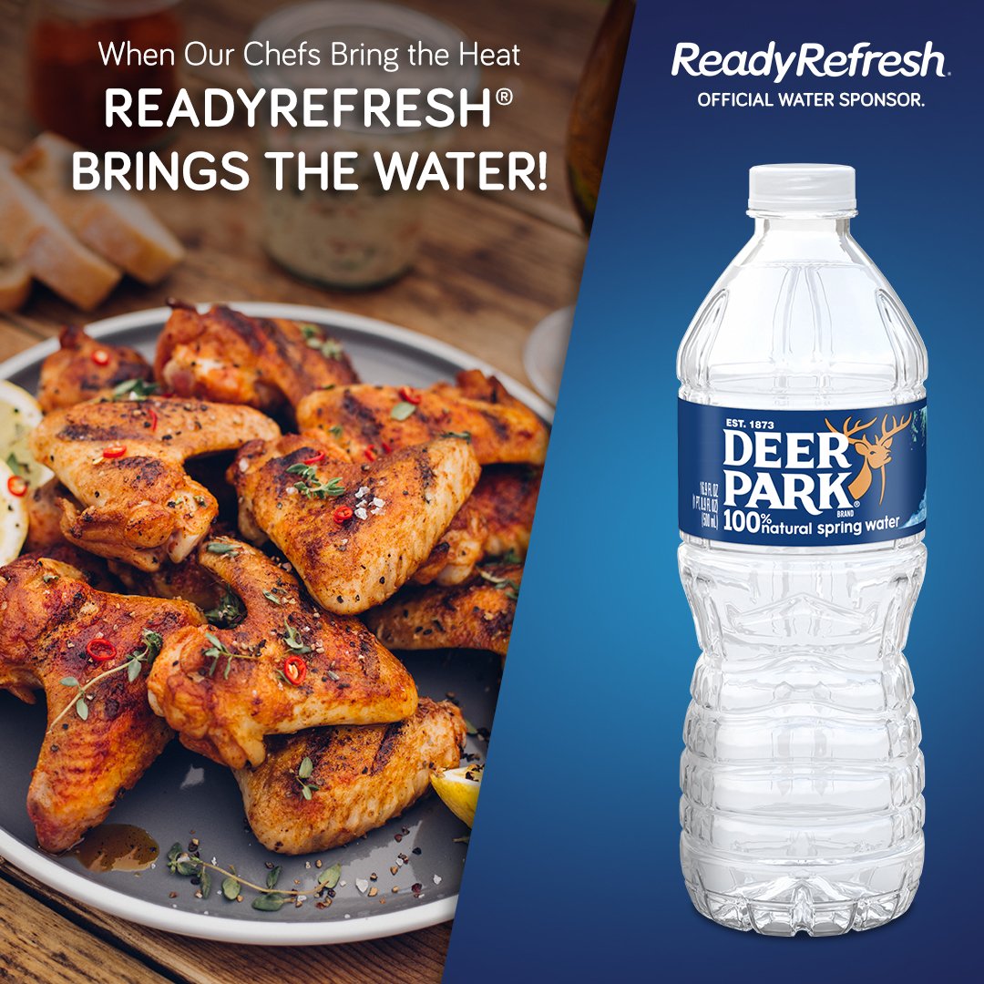 Thanks to their generous donation and official sponsorship, Readyfresh will be cooling off this year’s <a href="/smfchicken/">Springer Mtn Farms</a> Southern Wing Showdown with their huge selection of sparkling, still and flavored waters. As if delivery to our homes wasn’t enough, thanks ReadyRefresh!